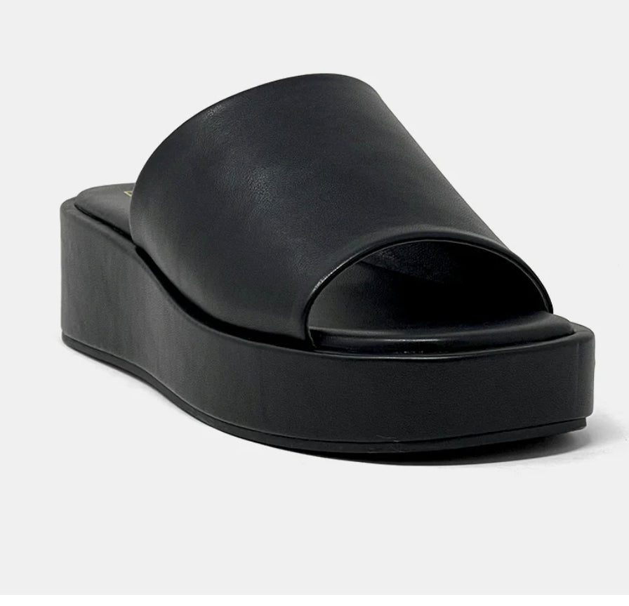 SHUSHOP Black 90’s slides