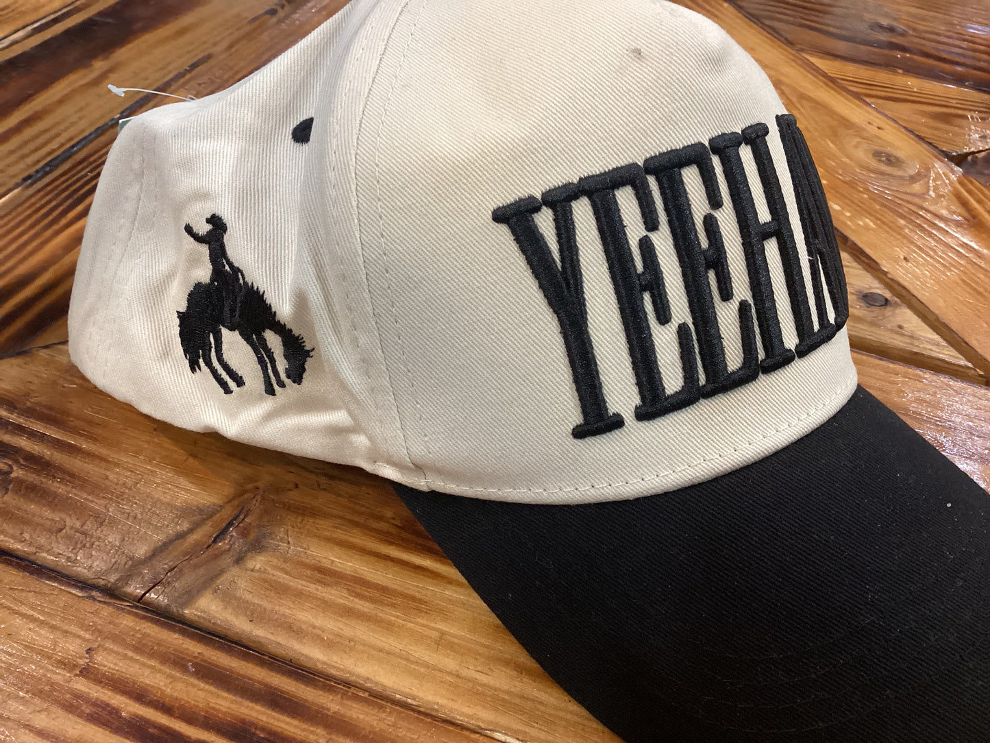 Raised Embroidered Two-Tone Baseball Cap