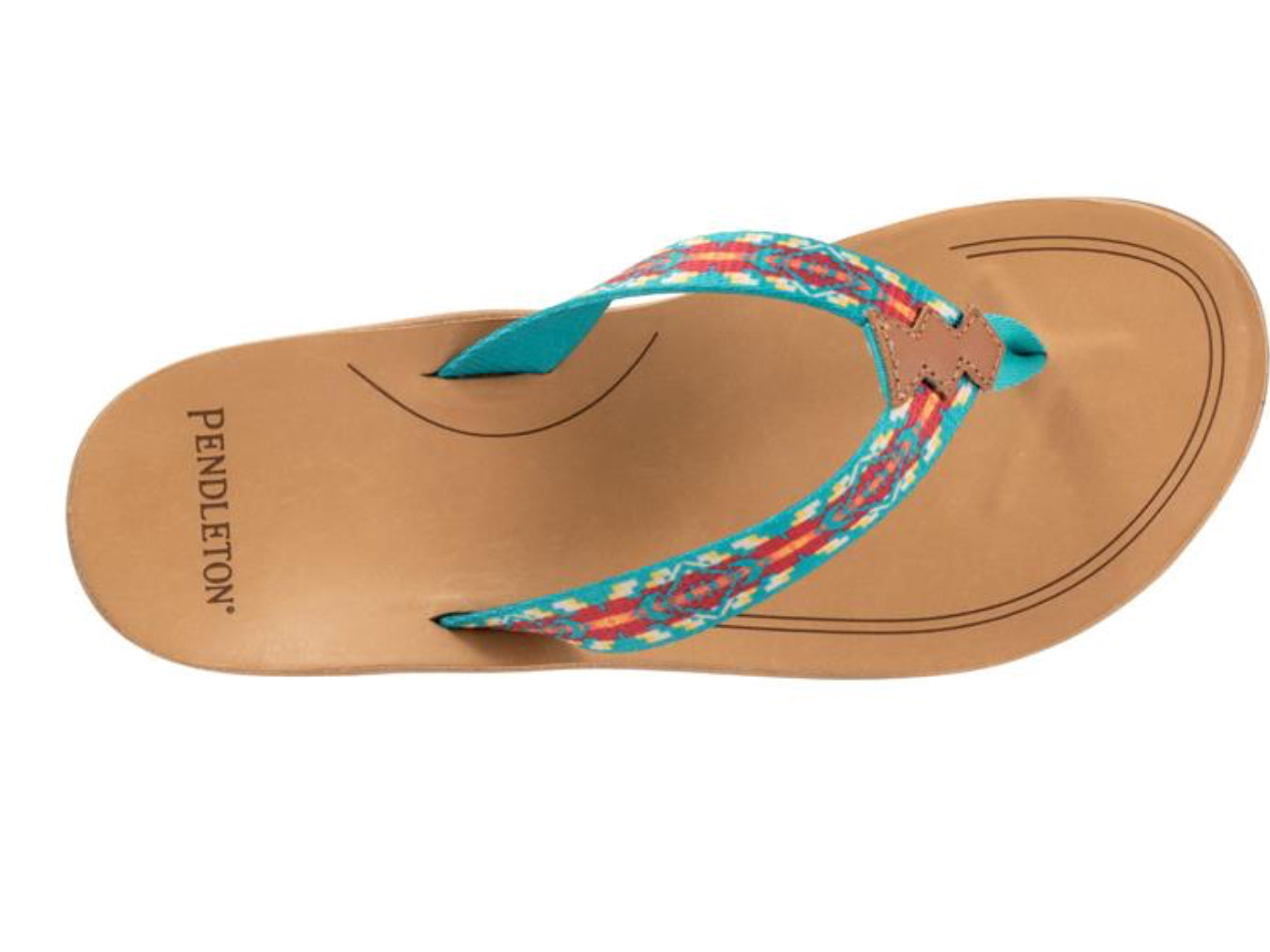 PENDLETON CARICO LAKE THONG TURQUOISE