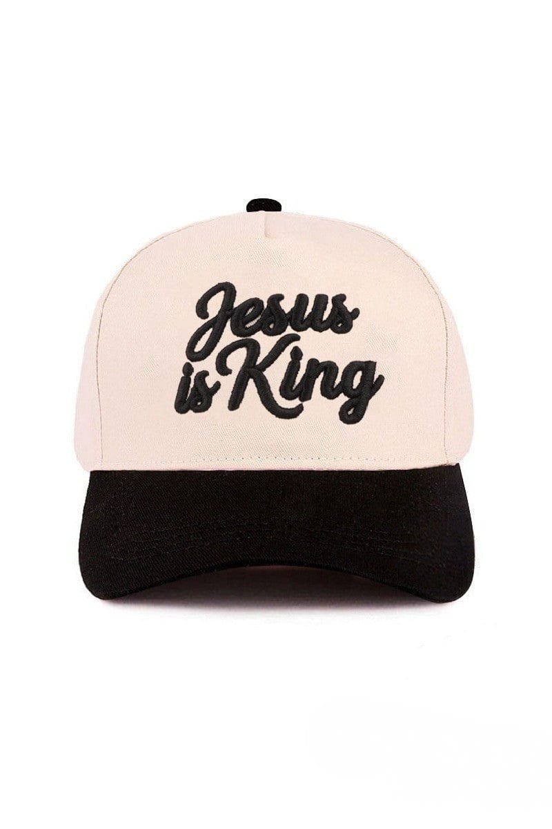 Raised Embroidered Two-Tone Baseball Cap