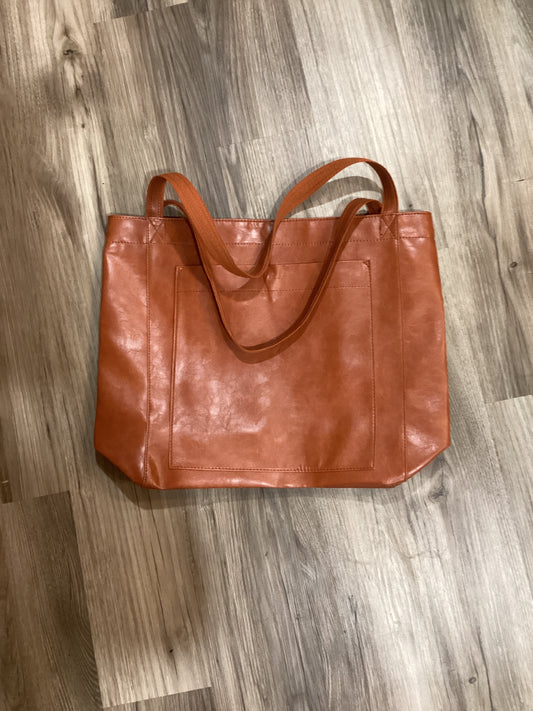 Leather Computer Bag/ Tote