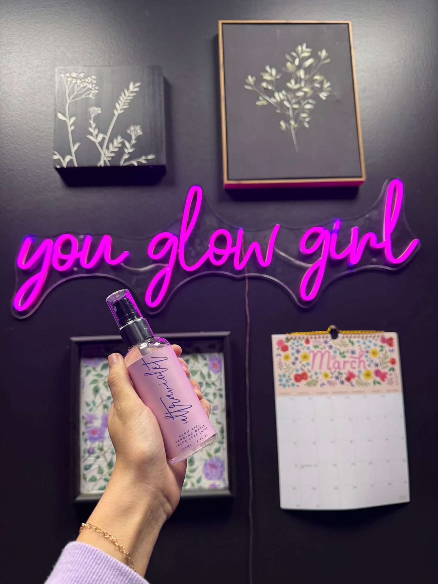 Ultra Violet Glow Girl Tanning Water