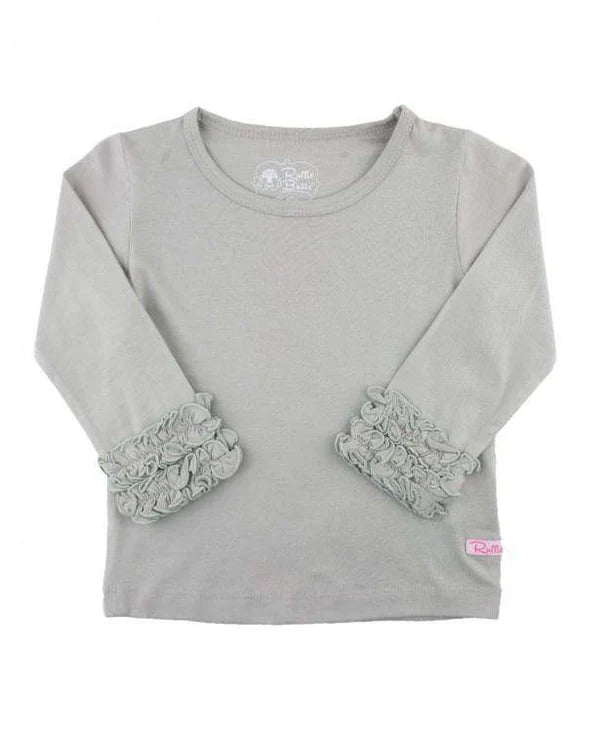 Ruffled Butts 12-18M Long Sleeve Ruffled Shirt