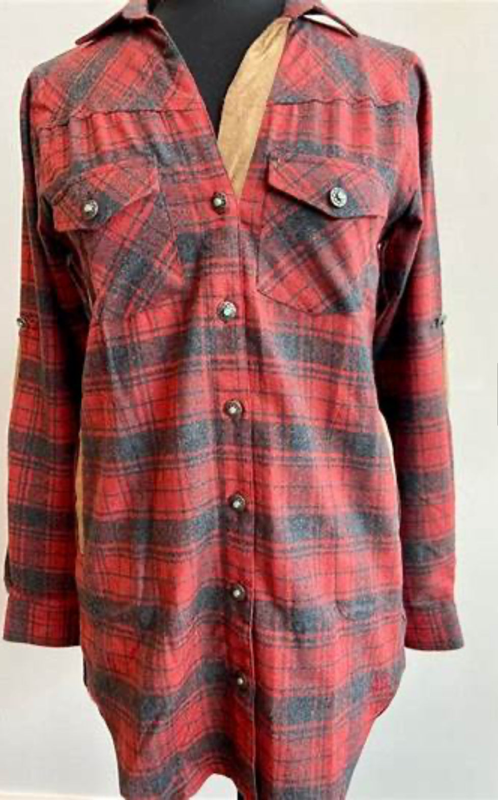 Madison Creek SHALEY PLAID TUNIC