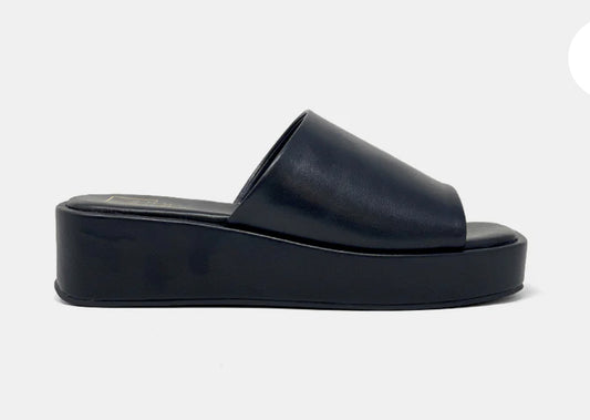 SHUSHOP Black 90’s slides