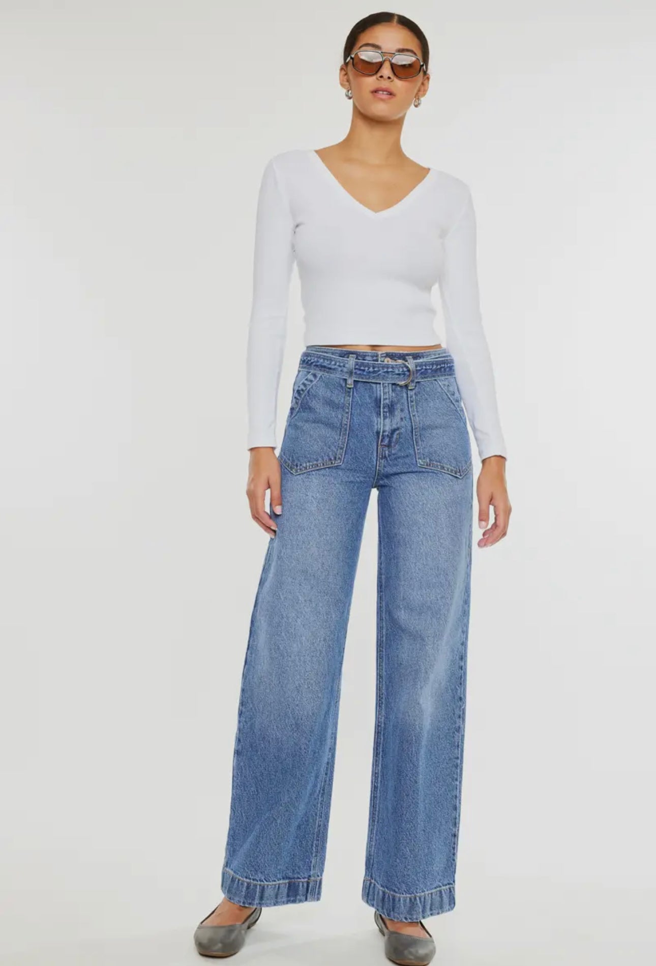 KanCan Jeans ULTRA HIGH RISE WIDE FIT JEANS