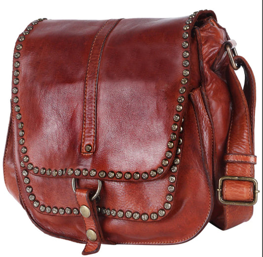 Spagetti Western Tote Genuine Leather Women Bag Western Bag
