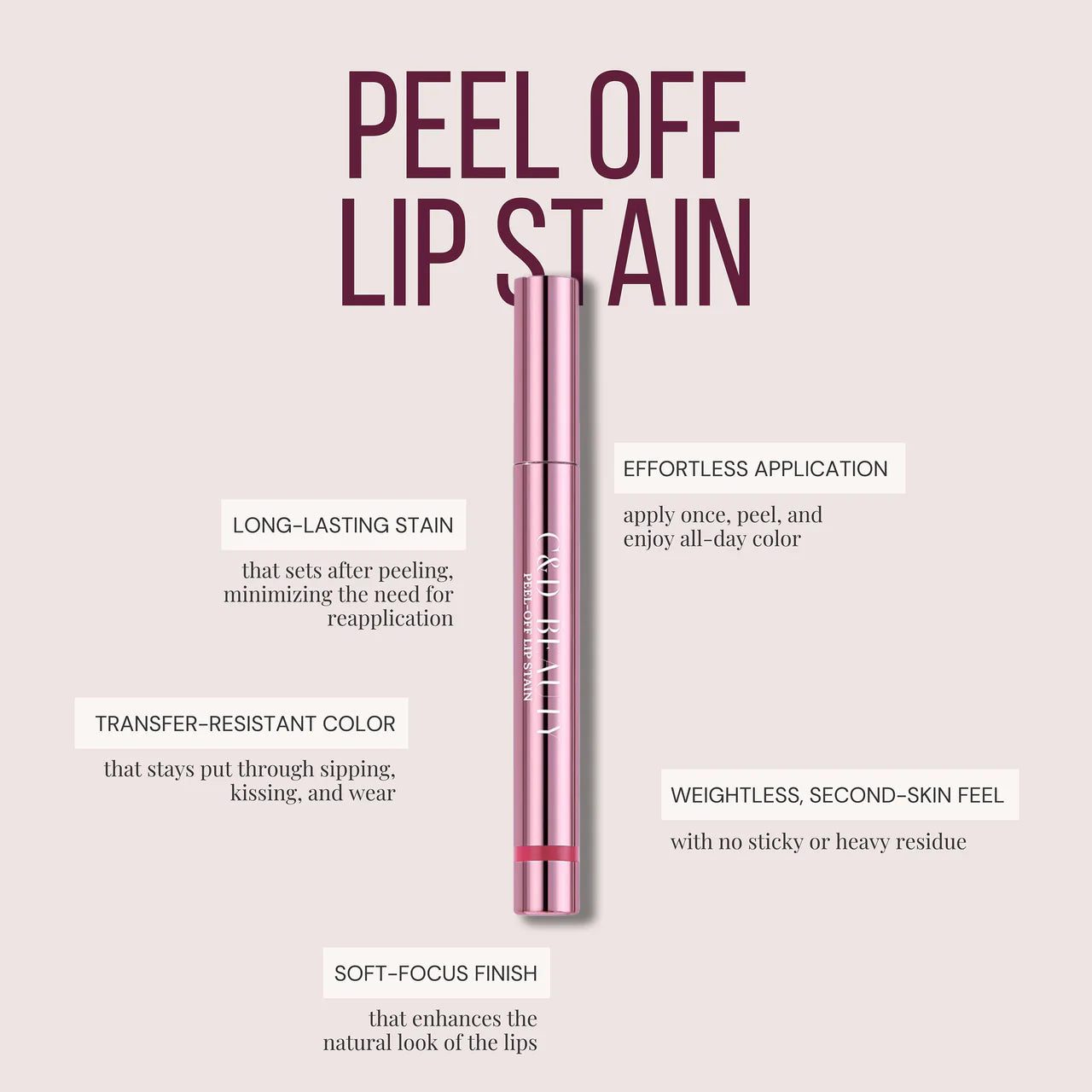 C&D Beauty Peel Off Lip