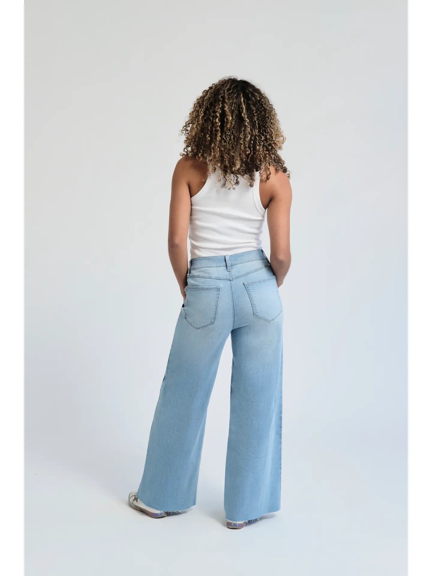 1822 - 28'' HIGH RISE WIDE LEG CROP W/ RELEASE SIDE ATLAS