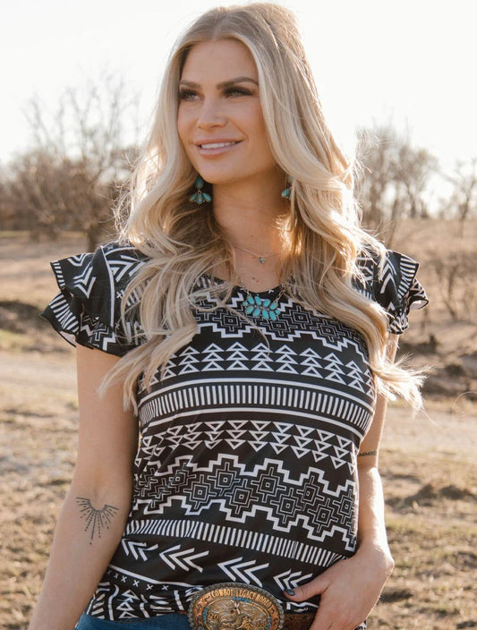 Tribal Queen Top