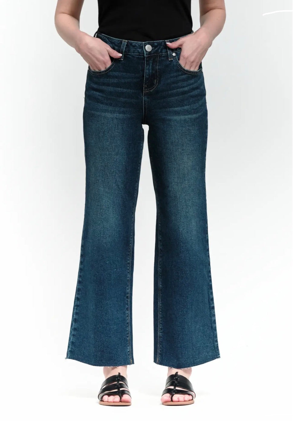 1822 Wide Leg Razor Hem Knox