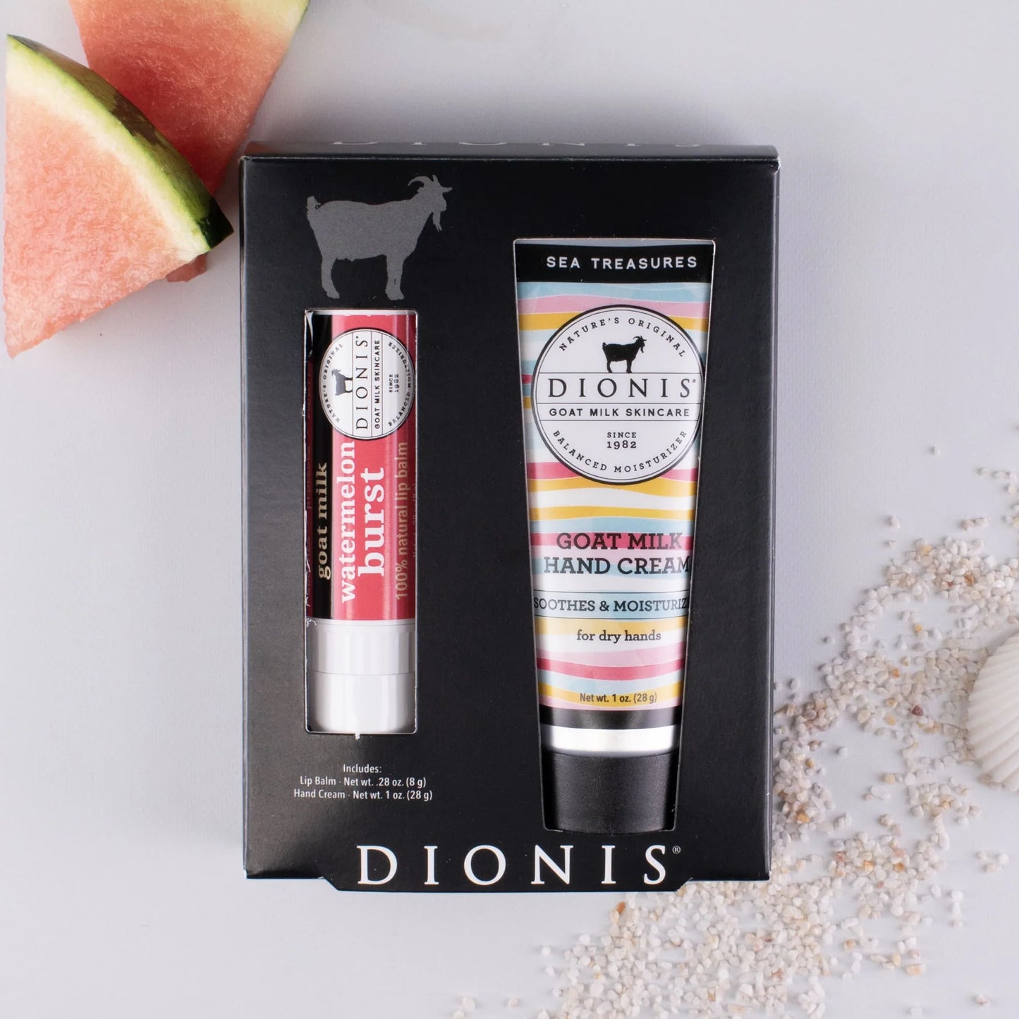 DIONIS GOAT MILK SKINCARE LIP & HAND SET