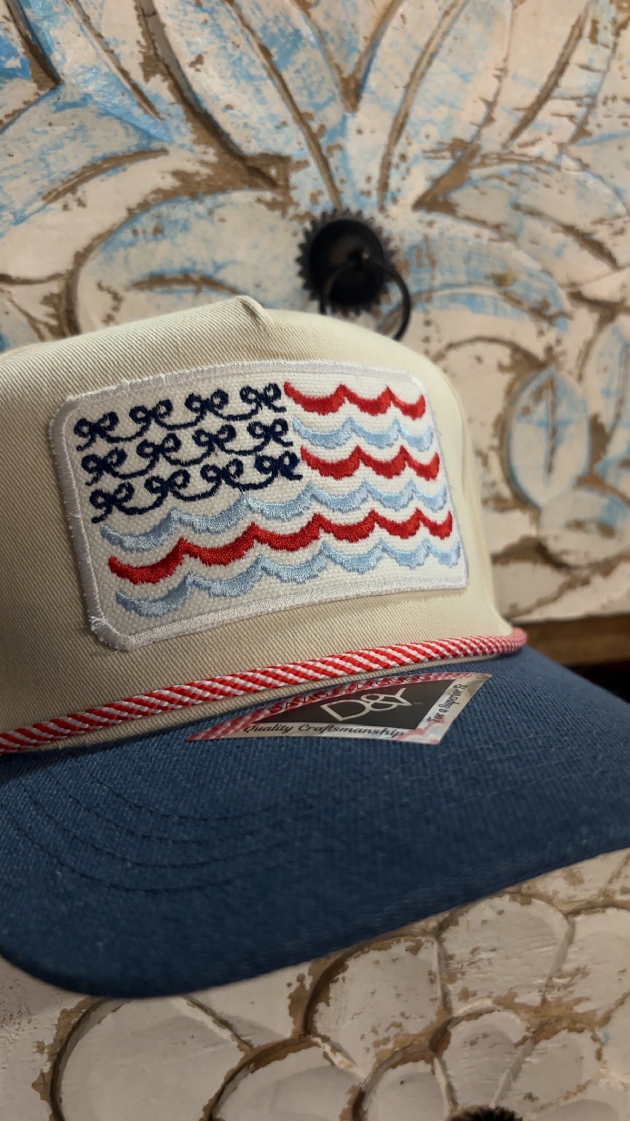 Custom Designed Decorative Bill with Patch- Holiday and Fun Caps