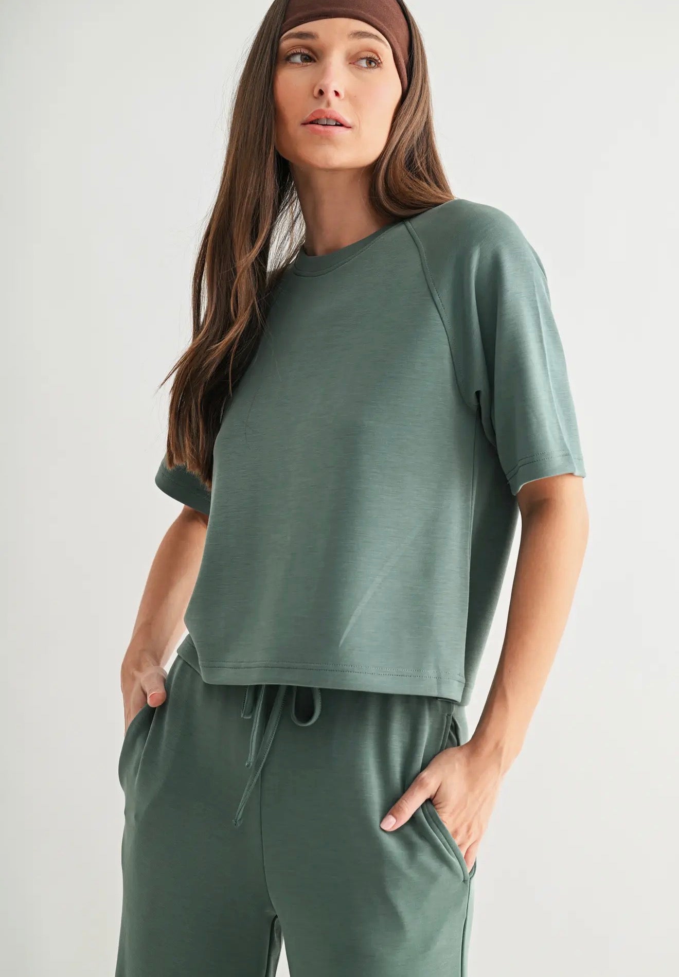 Laguna Soft Drape Raglan Tee