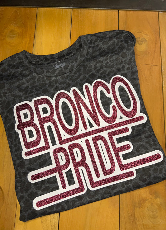 Bronco Pride Short Sleeve Tee