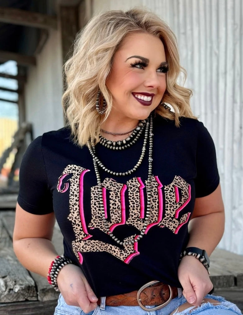 Leopard Love Texas True Tee