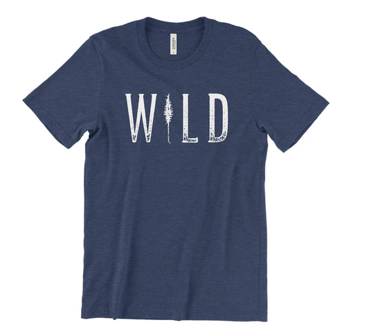 Woodlands Alaskan Drawn Graphics Wild Tee