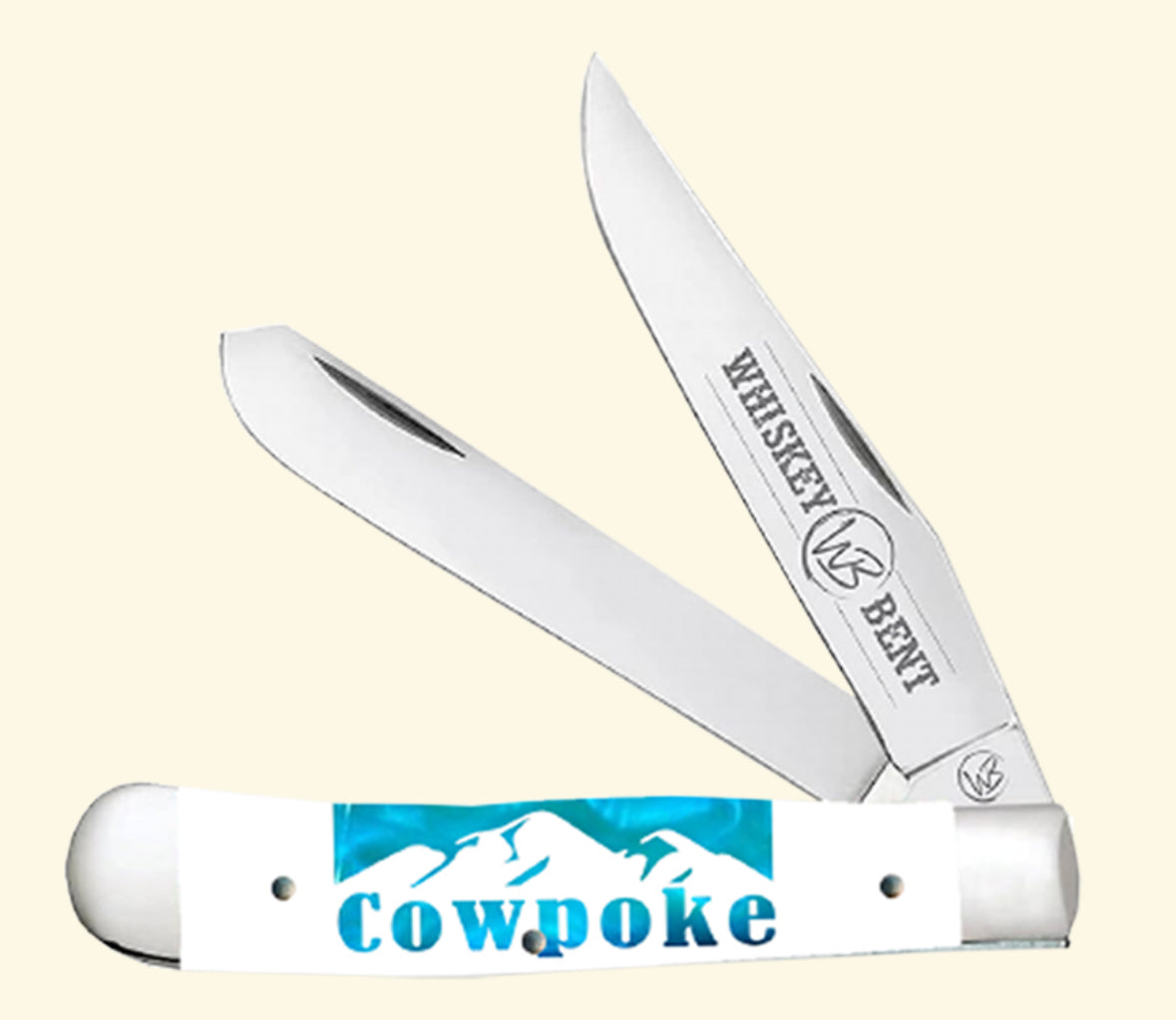 MENTHOL COWPOKE Whiskey Ranch Knife