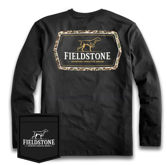 Fieldstone Rectangle Camo Logo Youth