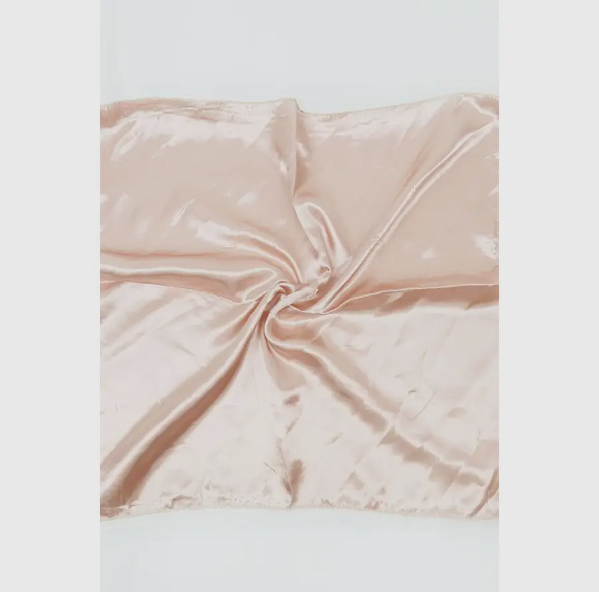 Multiuse Soft Tone Solid Satin Scarf