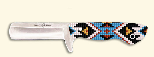 WHISKEY RANCH SKY BEAD BULLCUTTER KNIFE