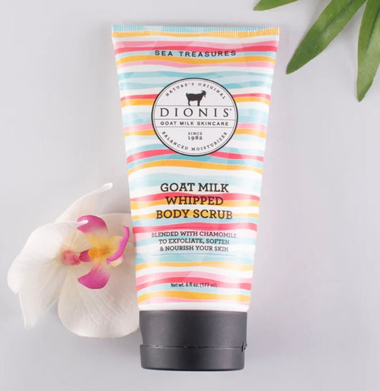 Dionis Goat Milk Whipped Body Scrub (Sea Treasures)