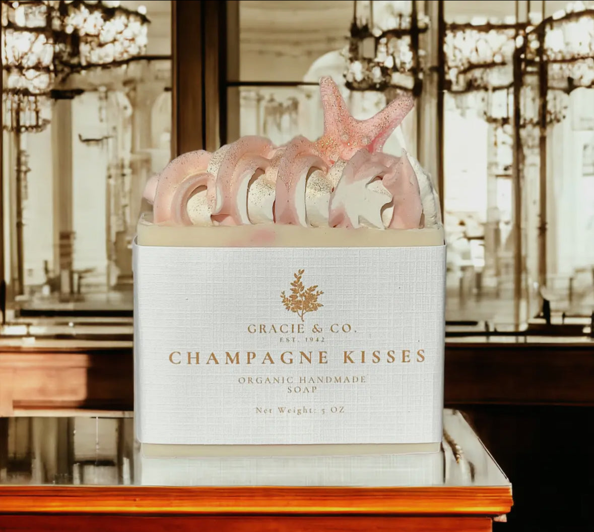 Over the Top Champagne Kisses Shea Butter Soap