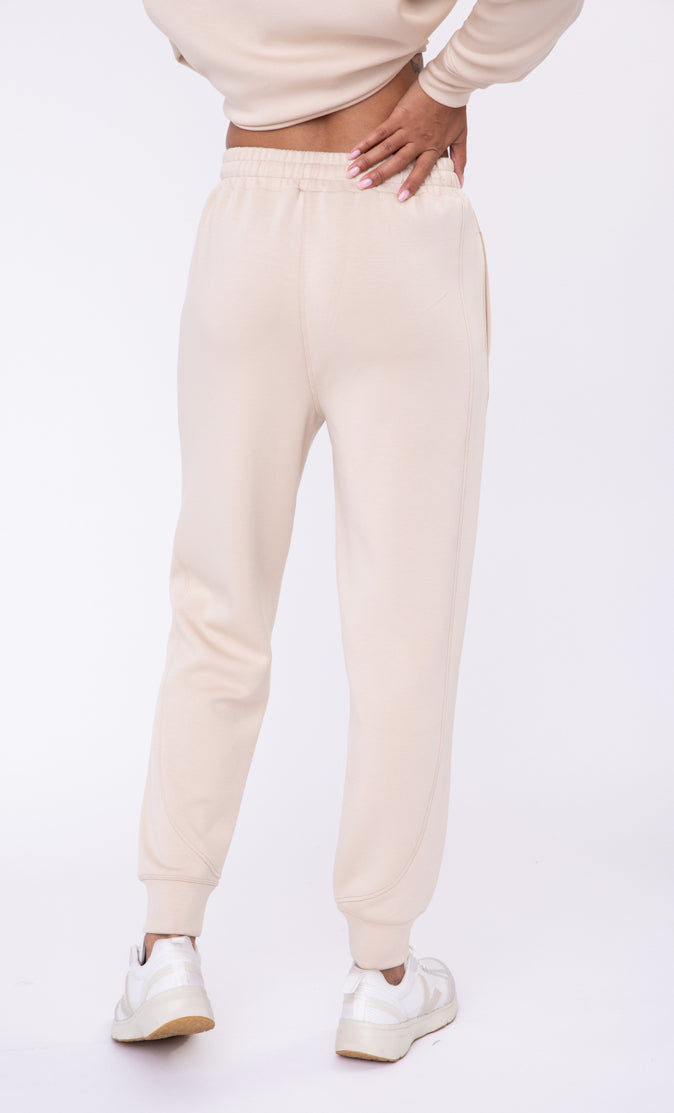 Mono B Butter Soft Contrast Seam Joggers