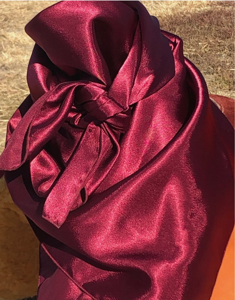 Maroon Wild Rag