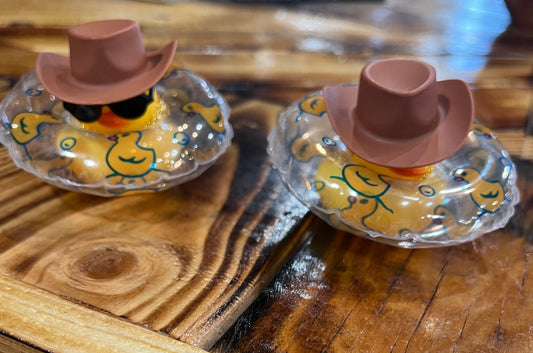 Cowboy Rubber Ducks with Floaty