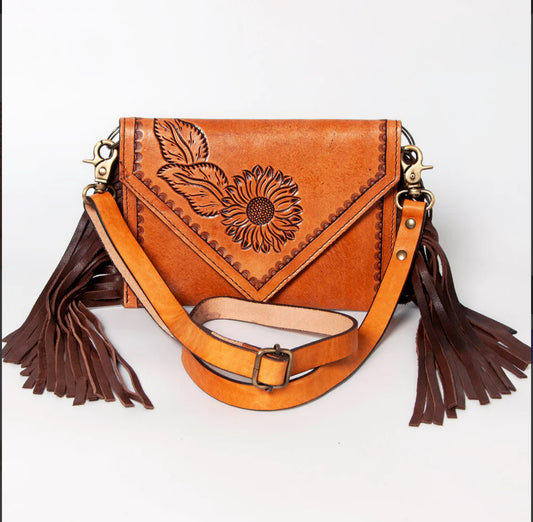 American Darling sunflower crossbody