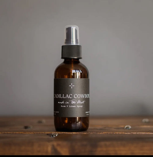 Cadillac Cowboy Room + Linen
Spray 4 oz.