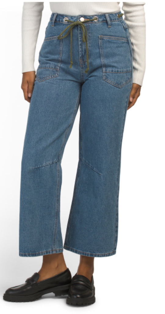 High Rise Straight Leg Jeans