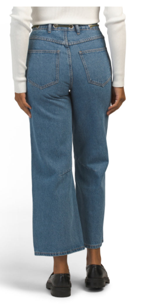 High Rise Straight Leg Jeans