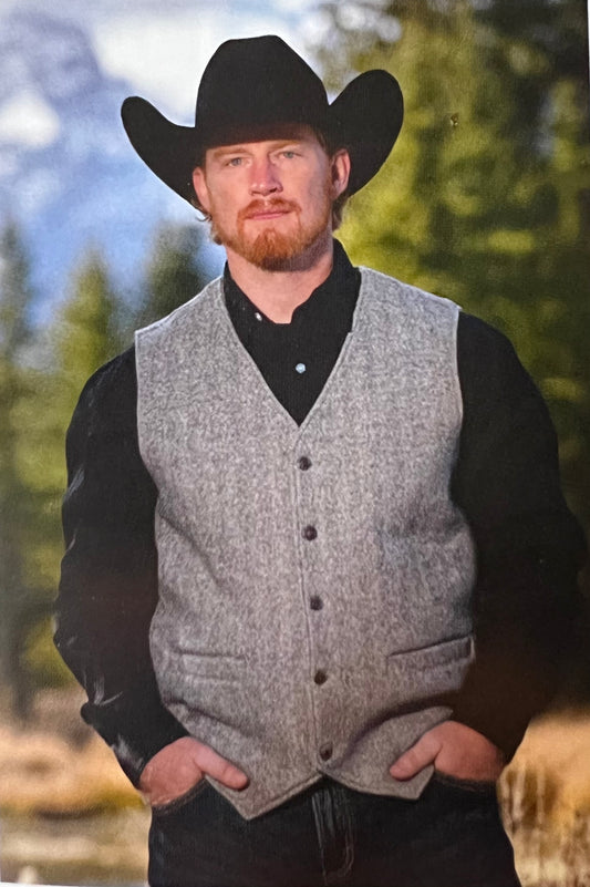 DOC  Holliday wool vest Wyoming Traders