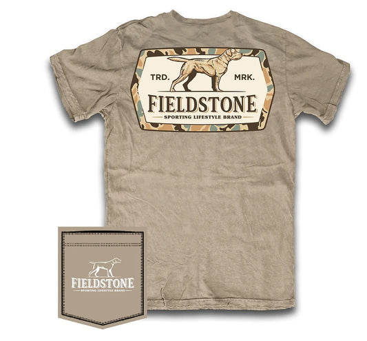Fieldstone Lab Camo Logo