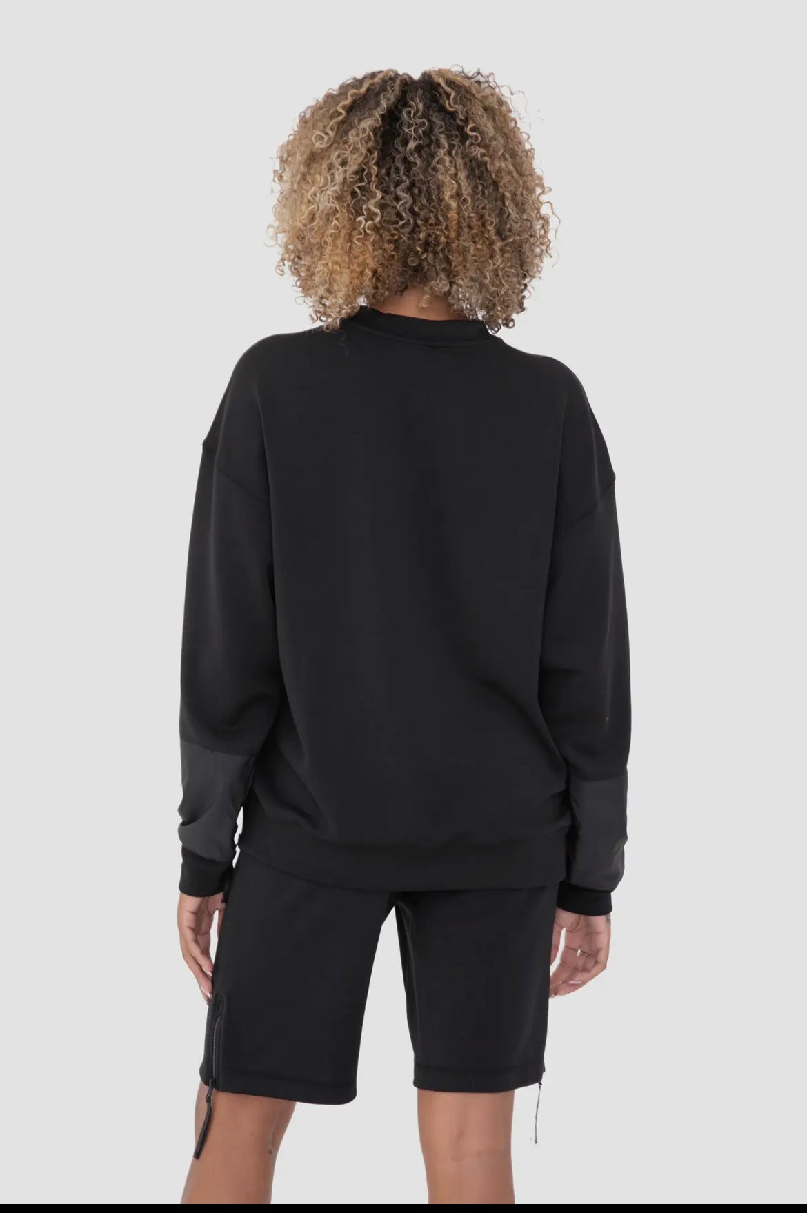 Mono B Butter Soft Crewneck Pullover with Pocket