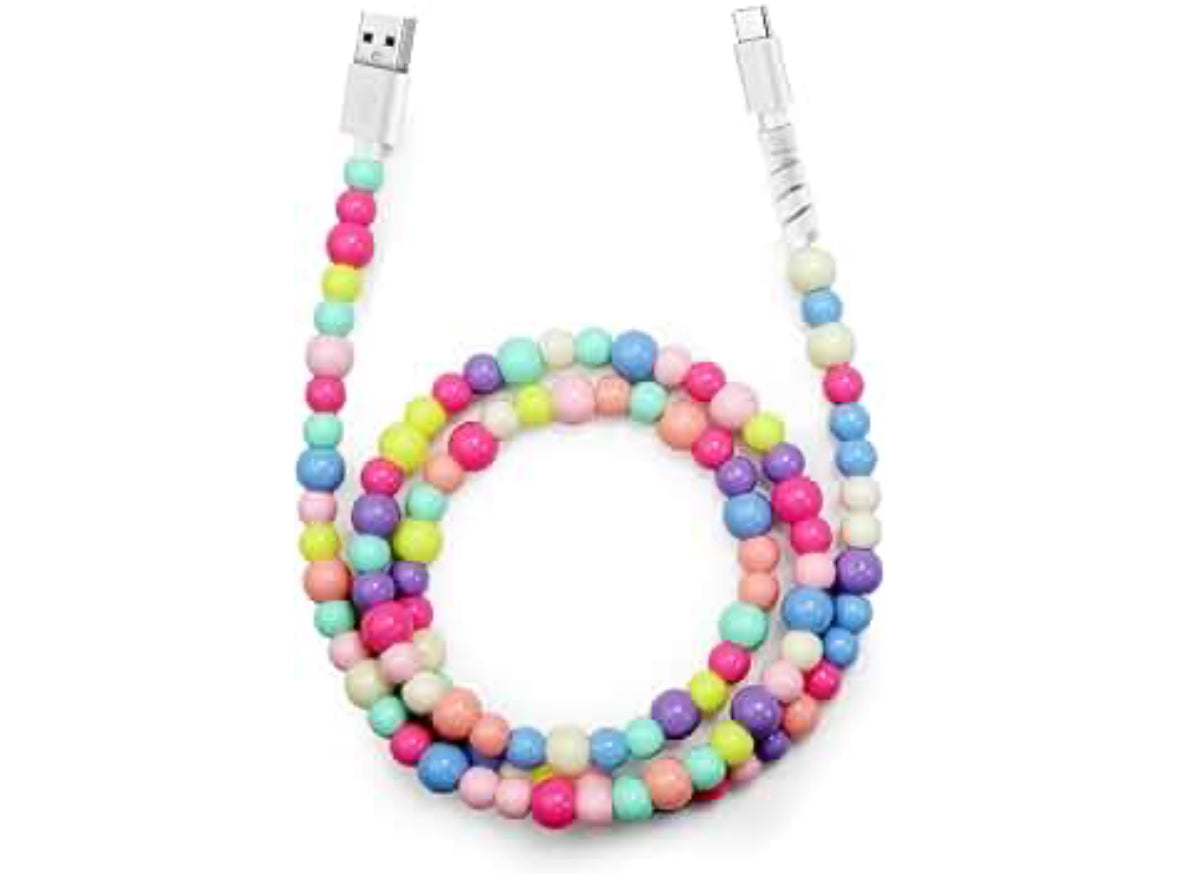 Beaded Phone Chargers