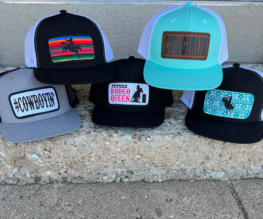 Kids Western Trucker Caps