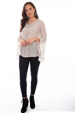 Raglan Floral Croche