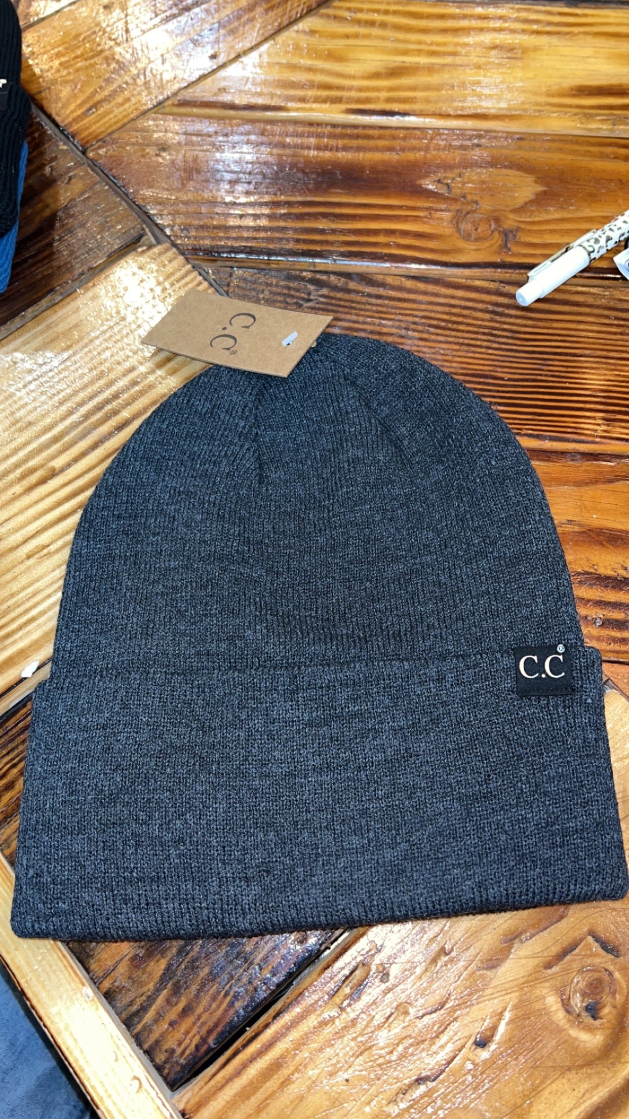 CC Solid Cuff Beanie Hat