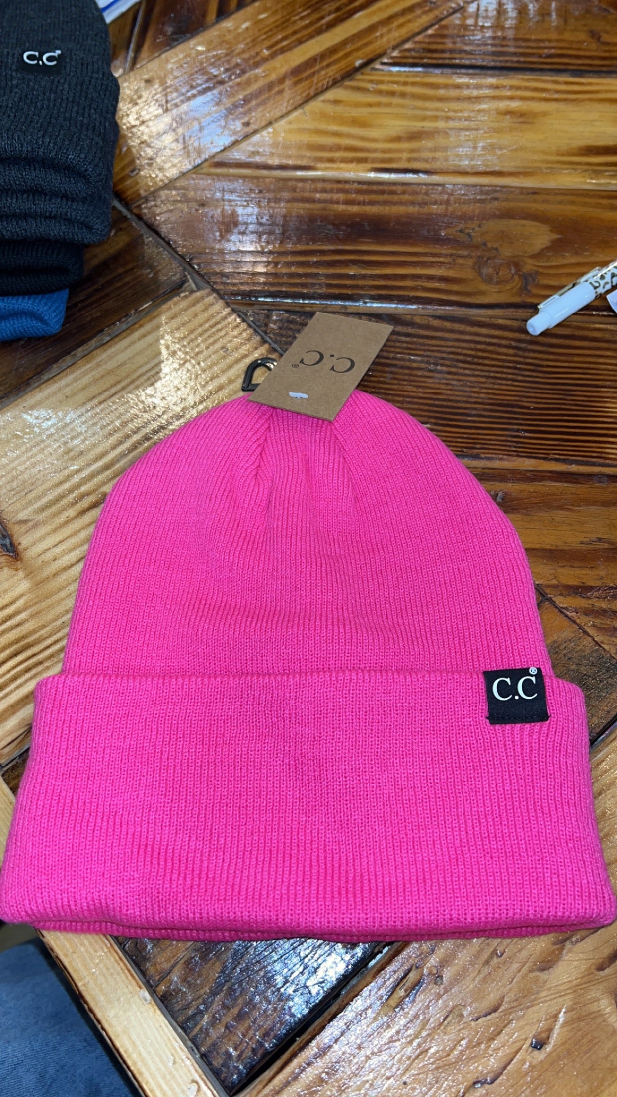 CC Solid Cuff Beanie Hat