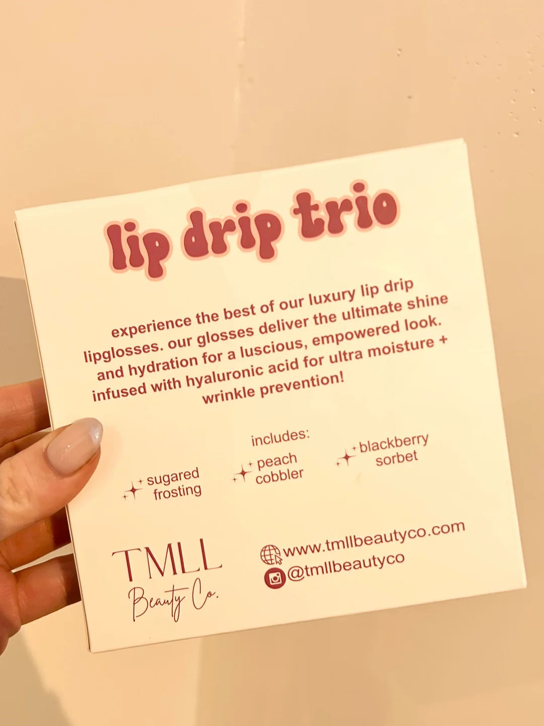 TMLL LIP DRIP TRIO KIT