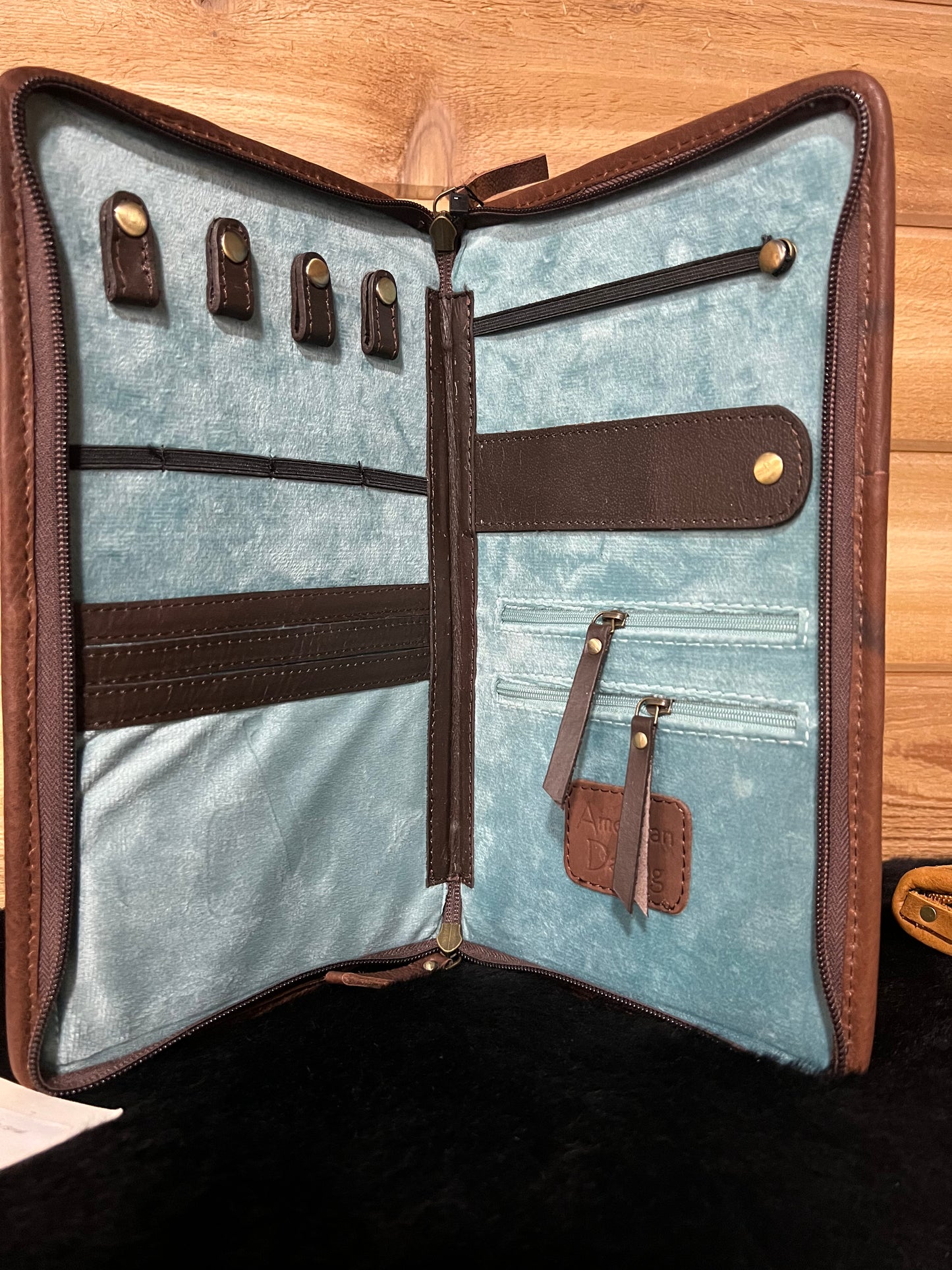 Cowhide Jewelry case