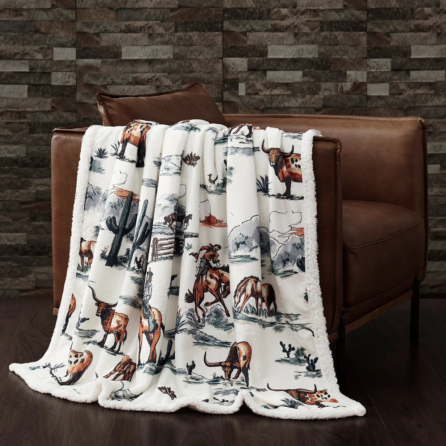 Sherpa Ranch Life Blanket