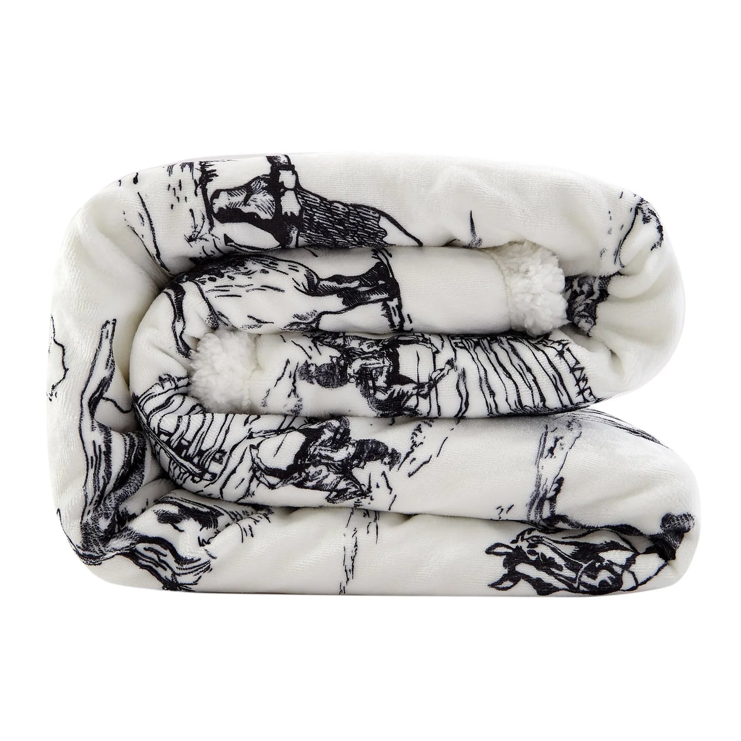 Sherpa Ranch Life Blanket