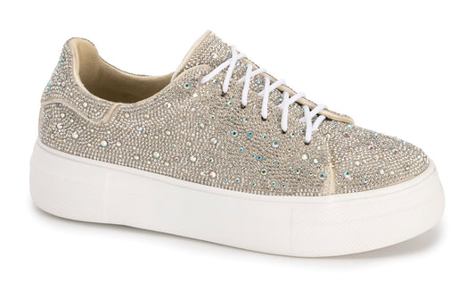 Corkys Bedazzle Sneakers Clear