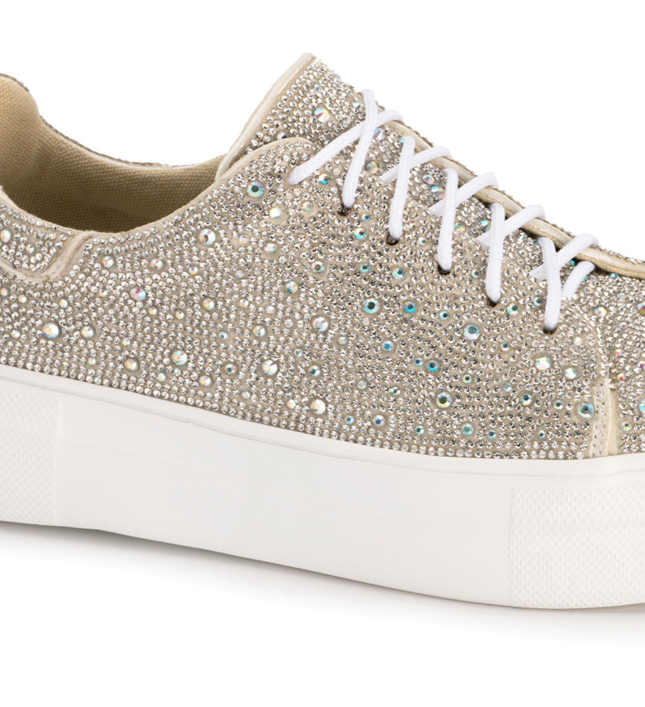 Corkys Bedazzle Sneakers Clear