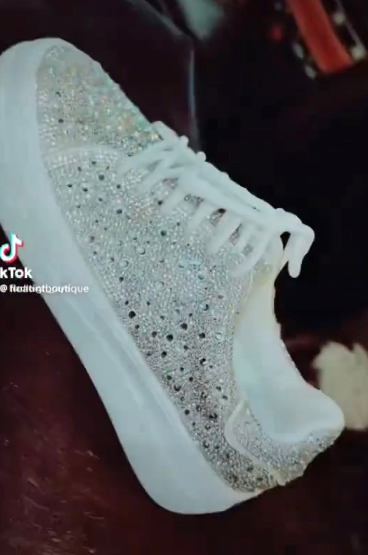 Corkys Bedazzle Sneakers Clear