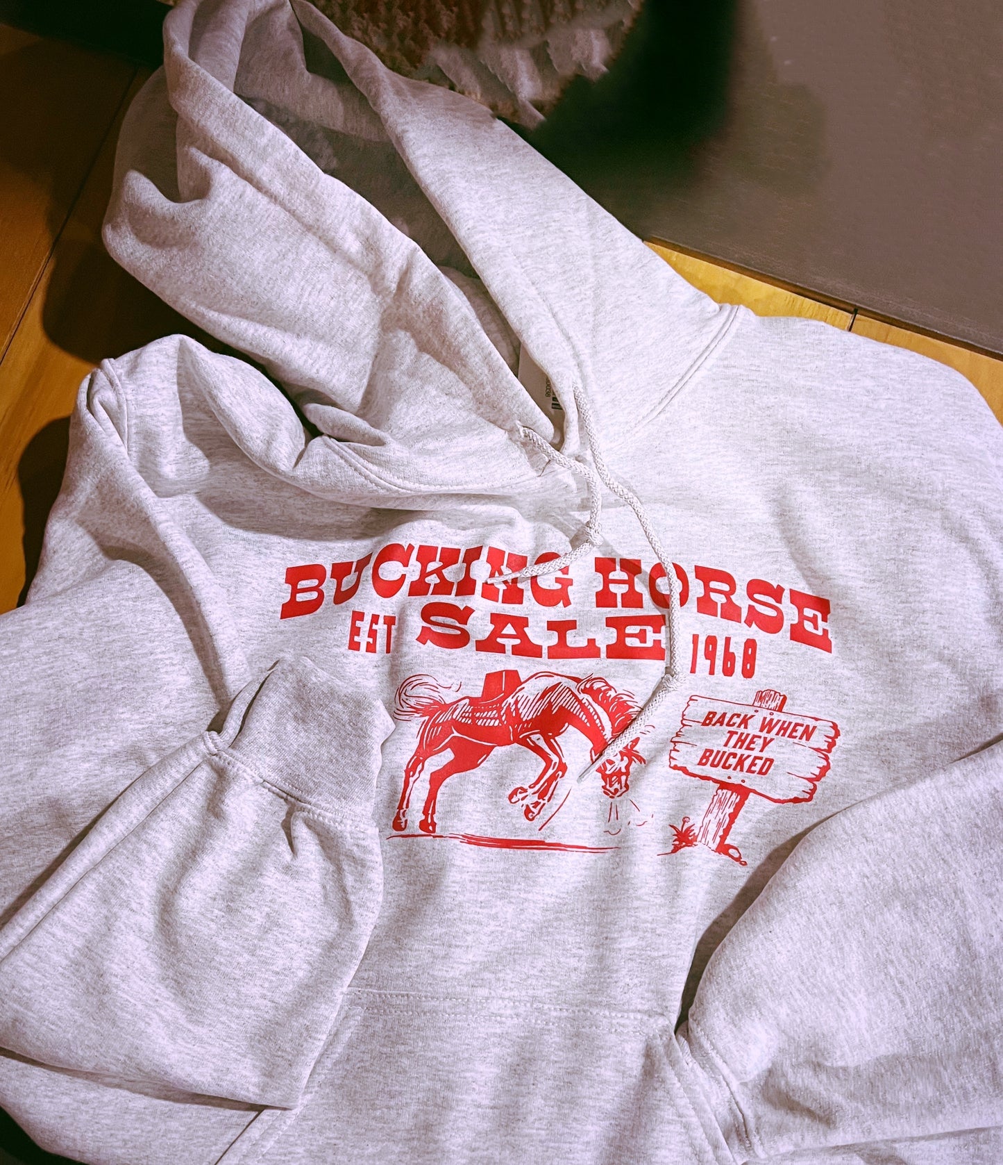 Bucking Horse Sale 1968 Hoodie